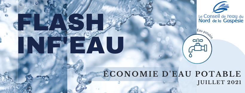 Flash Inf’EAU – Économie d’eau potable